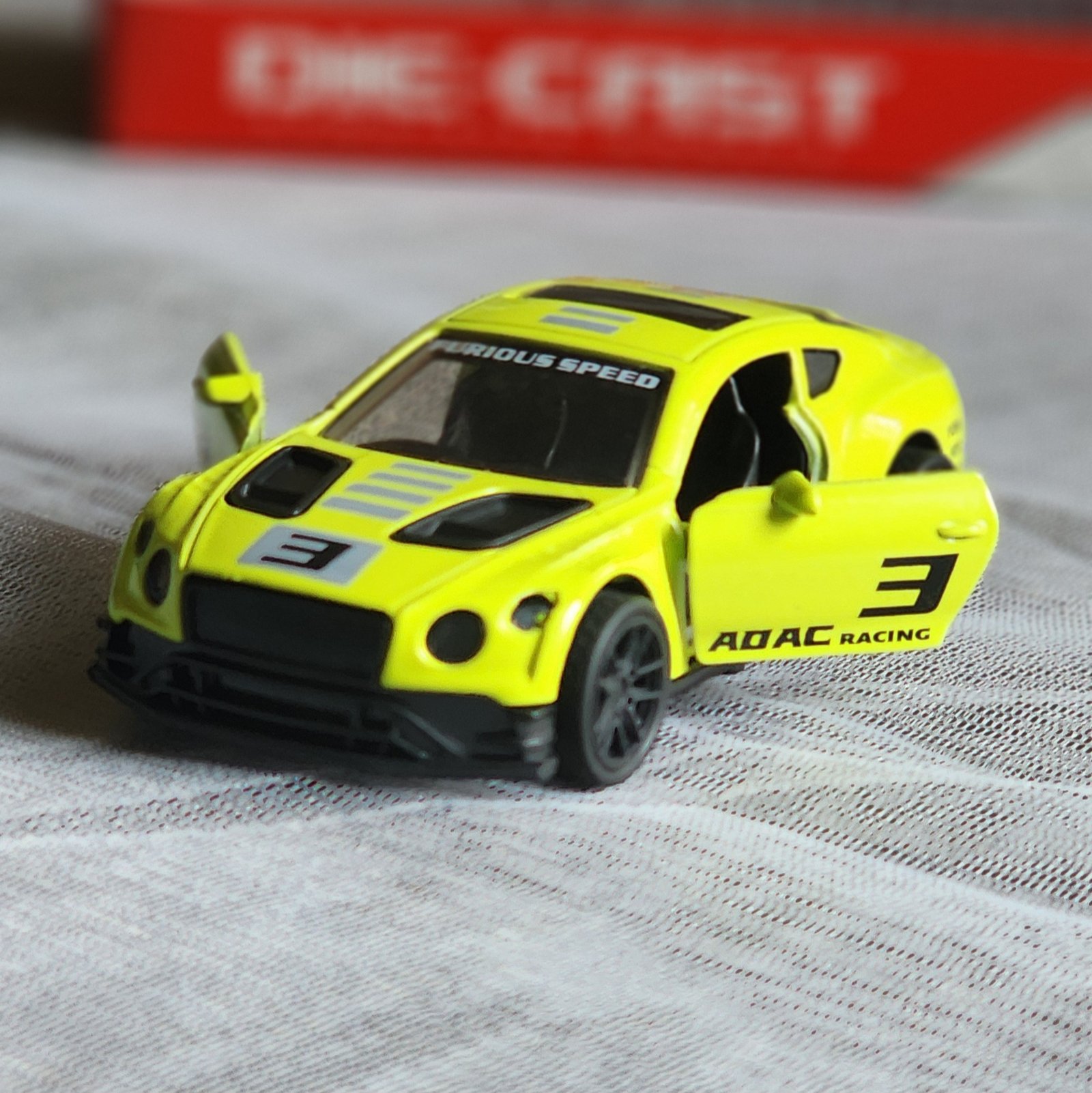 diecast sports car neon model – collector’s edition