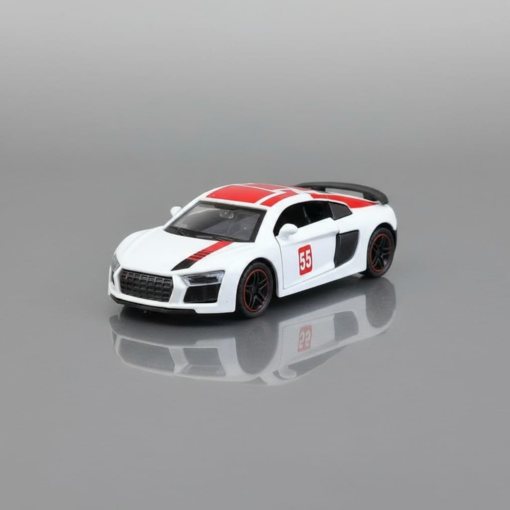 audi r8 white